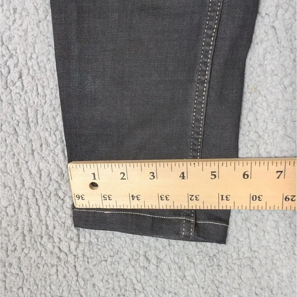 Emporio Armani Jeans Mens Size 28X27 Black J31 Slim Fit Jeans